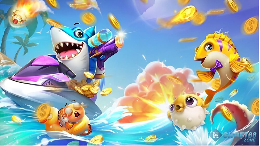 Shbet - Kinh nghiệm Bắn cá Shbet người mới nên biết 4 Bắn cá là trò chơi đổi thưởng được yêu thích nhất tại nhà cái Shbet