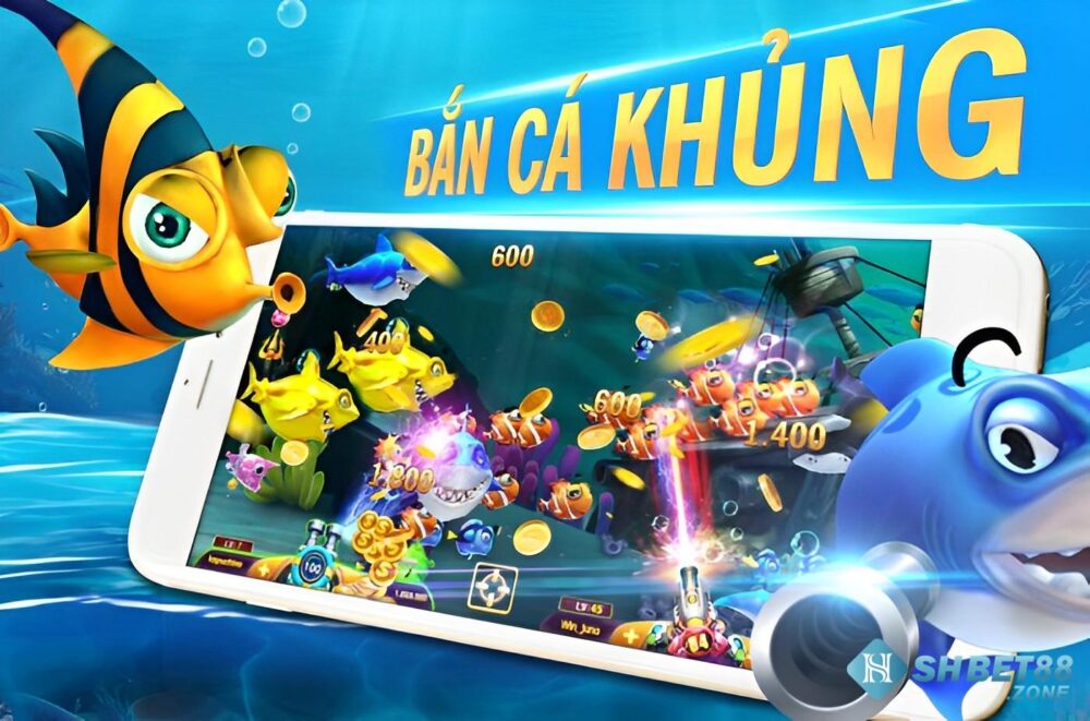 Shbet - Kinh nghiệm Bắn cá Shbet người mới nên biết 6 Hãy kiên trì với những con cá lớn bạn nhé!