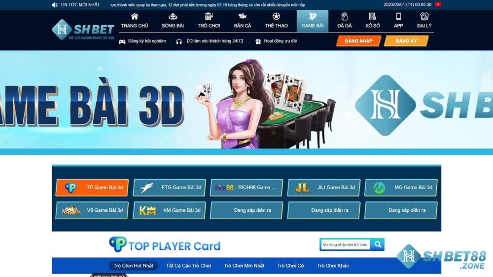 Shbet - Game bài Shbet đa dạng thể loại game nhất 2025 5 Những sảnh chơi game bài có tại nhà cái Shbet