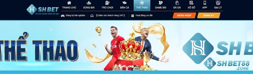 Shbet - Sân chơi Thể Thao Shbet uy tín nhất 2025 6 Những sảnh Thể Thao nổi tiếng tại nhà cái Shbet