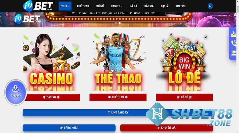 i9bet - Sân chơi trực tuyến bậc nhất 7 Các trò chơi có tại nhà cái i9bet